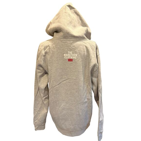 NWT The Marathon Clothing Gray Hoodie Size Small - Picture 3 of 8